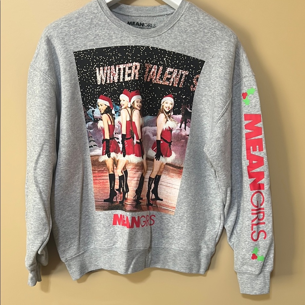 MEAN GIRLS Christmas sweatshirt.  Size medium.